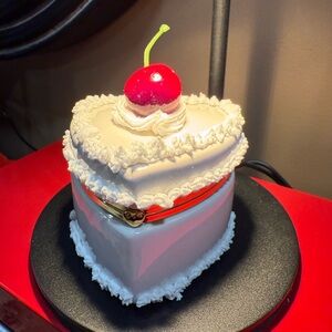 Fake Cake Trinket Jar